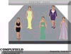 Fashion Designing Sample Illustration