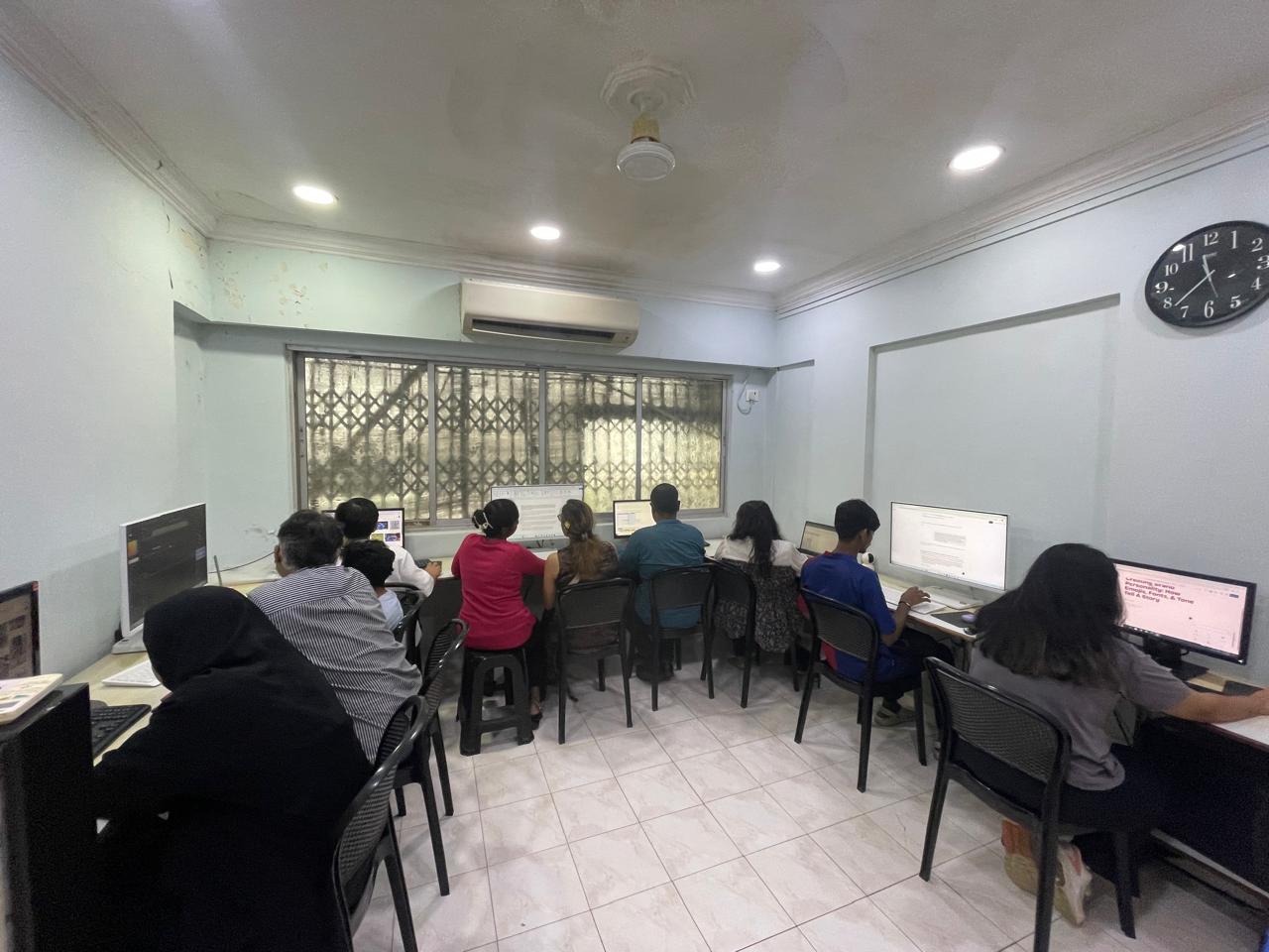 Compufield student training session Mumbai