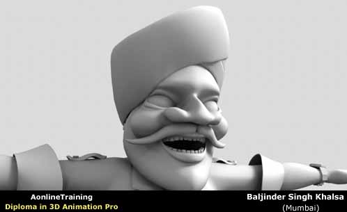 Courses in 3D Character Studio, 3D max, Maya, Maya Modelling India - Mumbai