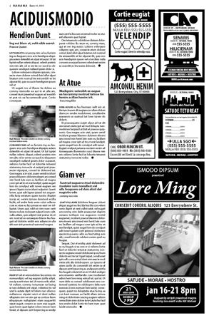 Our Student's Indesign Project