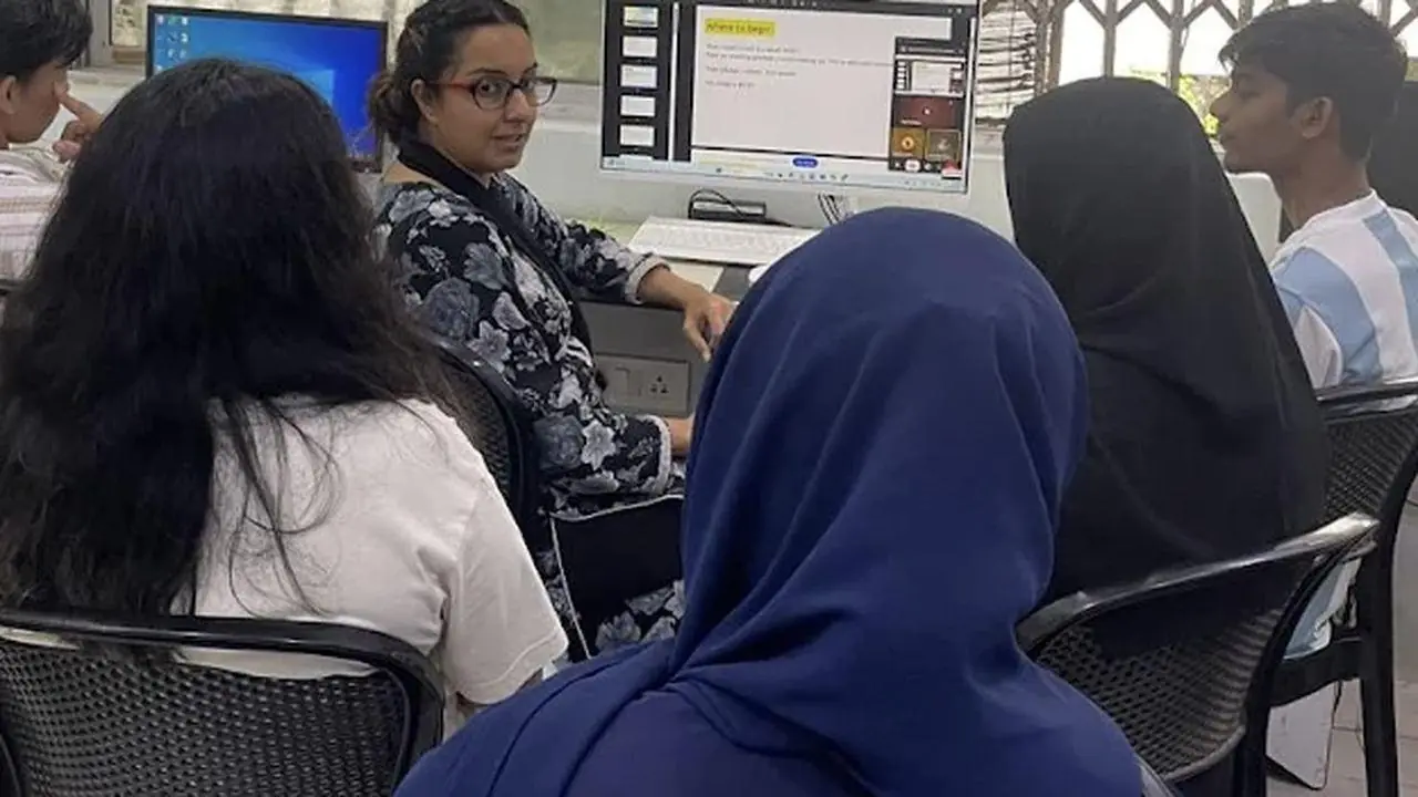 AI class at Compufield